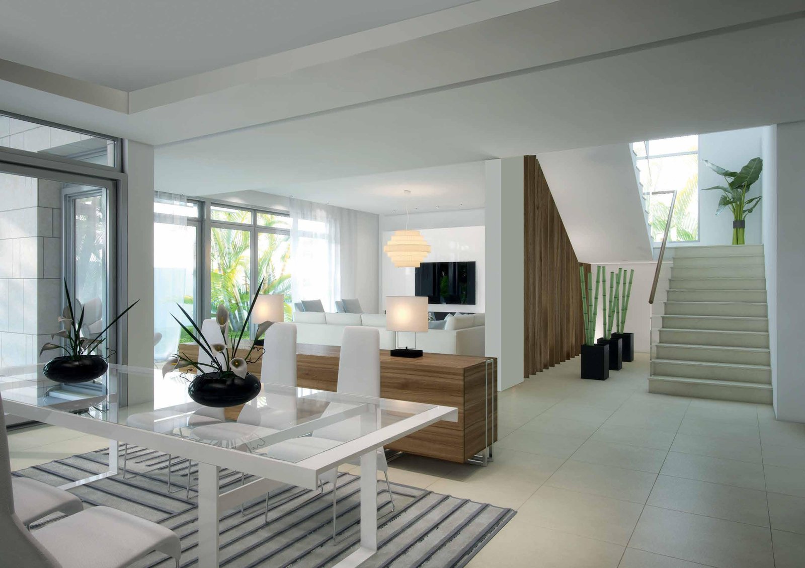 Elegant 4 and 5 bedroom waterfront villas in West Yas with traditional Emirati architecture